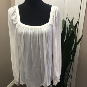 a new day- off white ladies blouse